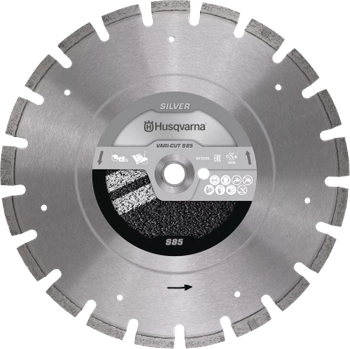 TARCZA DIAMENTOWA HUSQVARNA VARI-CUT S85 350 MM DO ASFALTU