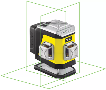 Nivel System CL3G Laser Krzyżowy 3x360 Zielony