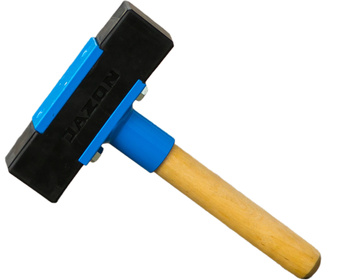 Jazon Młotek brukarski gumowy krótki MGK