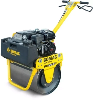 WALEC JEDNOBĘBNOWY BOMAG BW 55 E, 150KG, ROZRUCH ELEKTRYCZNY