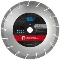 TARCZA DIAMENTOWA TYROLIT STANDARD DCC** 125 MM DO BETONU (SZEROKOŚĆ 2 MM)