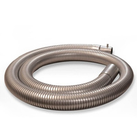 FOGO WĄŻ DO ODPROWADZANIA SPALIN 2,5m /50 mm OKUTY DO AGREGATÓW