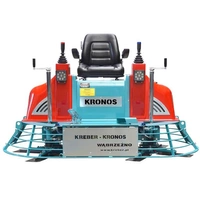 SAMOJEZDNA ZACIERACZKA DWUTALERZOWA KREBER K-436-2-TMM KRONOS, SILNIK HONDA GX 690, ŚREDNICA ZACIERANIA 2X 900 MM