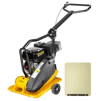 ZAGĘSZCZARKA SPALINOWA CEDRUS ZG02 79kg LONCIN G200F + MATA DO KOSTKI + KOŁA TRANSPORTOWE