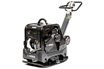 ZAGĘSZCZARKA SPALINOWA REWERSYJNA CEDRUS ZG158HR-PRO 158kg HONDA GX200 30,5kN REWERS HYDRAULICZNY + KOŁA TRANSPORTOWE LINIA PROFESSIONAL 